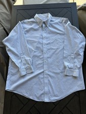 Brooks Brothers Traditional Fit Oxford Button Down Shirt Mens 18-35 Long Sleeve