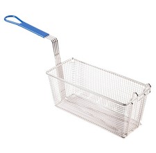 Heavy Duty Rectangular Chip Fish Basket for Anets Gas Deep Fat Fryers