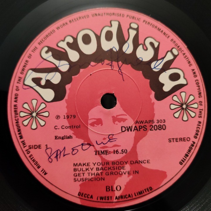 BLO is Back - Bulky Backside [Afrodisia 1979] Disco Funk Afro Nigeria