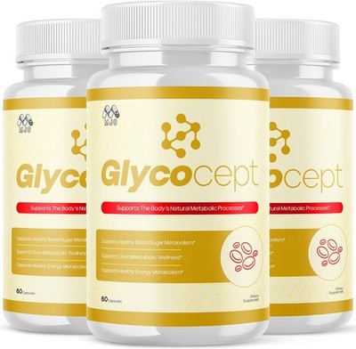 3PK Glycocept Metabolic & Glycogen Support Supplement Bilberry Lutein Zeaxanthin