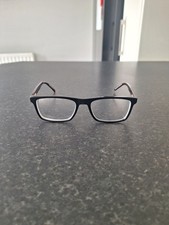 HUGO HG 27 Men's Glasses Frames BLACK & RED Rectangular Designer Eyewear Frame