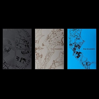 ENHYPEN [THE SIN:VANISH] 7th Mini Album/CD+Tabloid+Buch+2 Foto+3 Karte+Flyer+etc