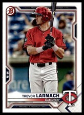 2021 Bowman Prospects Trevor Larnach Minnesota Twins #BP-80