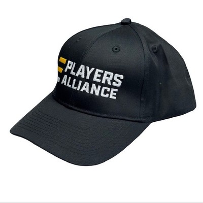 NEW Major League Baseball Players Alliance Team Issued Cap Black