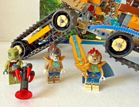 LEGO Legends of Chima~ LAVAL'S ROYAL FIGHTER #70005~ 100% COMPLETE w/Manuals