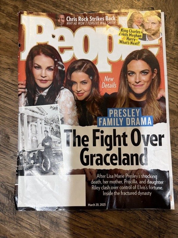 PEOPLE magazine March 20, 2023 The Fight Over Graceland