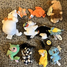 Neopets Pets Plush Mixed Lot of 4 McDonald's Toys B2