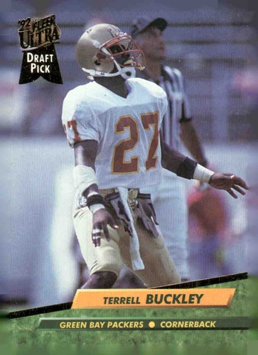 Terrell Buckley #420 1992 Ultra card