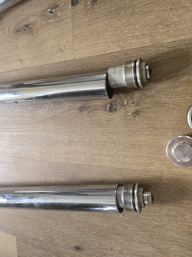 Suzuki Kawasaki Front Suspension Fork Tubes Cartridges Cafe Racer Parts Job Lot - Picture 7 of 14