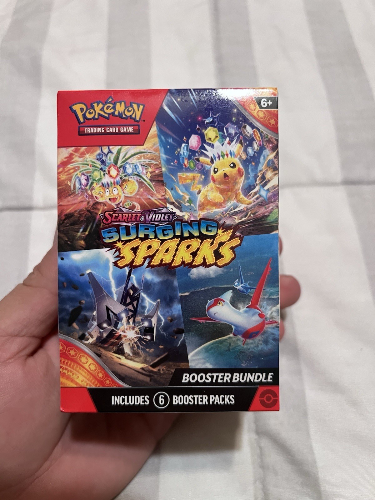 Pokemon TCG Surging Sparks Booster Bundle Factory Sealed