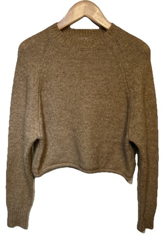 Garage Chandail Roll Hem Brooklyn Sweater Woodsmoke Women’s Size XS