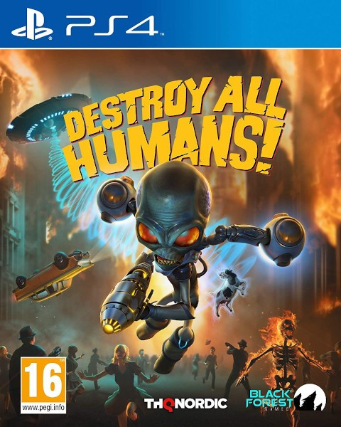Destroy All Humans! Juego para Consola Sony PlayStation 4, PS4 [PAL ESPA�A]