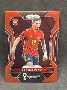 2022 Panini Prizm World Cup Qatar Red Prizm /399 Yeremy Pino #229