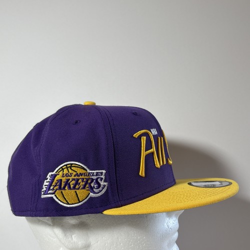 New Era 9FIFTY Los Angeles Lakers Script NBA All Star Game Snapback Hat - Picture 4 of 7