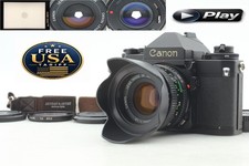  Near MINT   Canon New F-1 eye level 35mm SLR New FD 50mm F1.8 From JAPAN