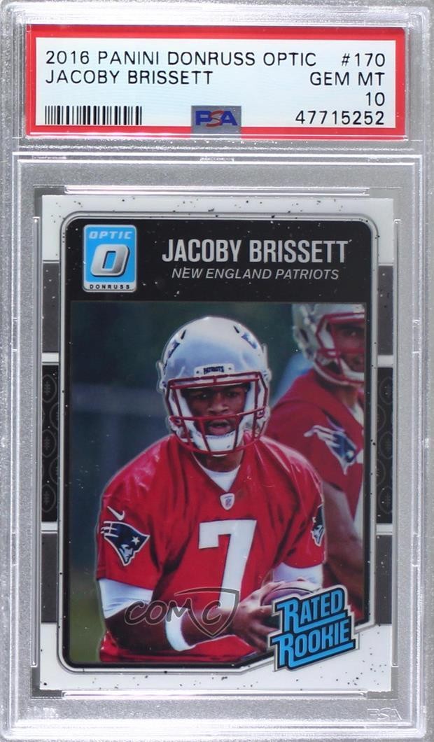 Jacoby Brissett Panini Donruss Optic #170 Base