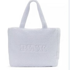 VICTORIA'S SECRET PINK SHERPA TOTE BAG  FREE SHIPPING 