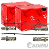 2X Trw BremsschlÄUche Vorne Beidseitig Passend FÜR Opel Movano Links+Rechts