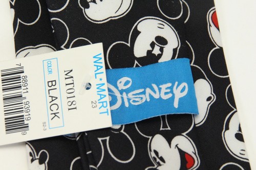 Disney Mickey Mouse Neck Tie Faces Expressions Print NEW - Picture 4 of 5