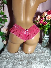 Rare Vintage 2010 Victoria's Secret Sexy Little Things Thong Large 