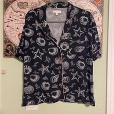 PJ Salvage S/S Buttondown Top