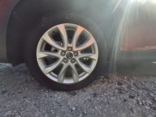 2014 MAZDA CX-5 19x7 Aluminum Wheel LF GRADE B 10 Spokes, Used, No Tire