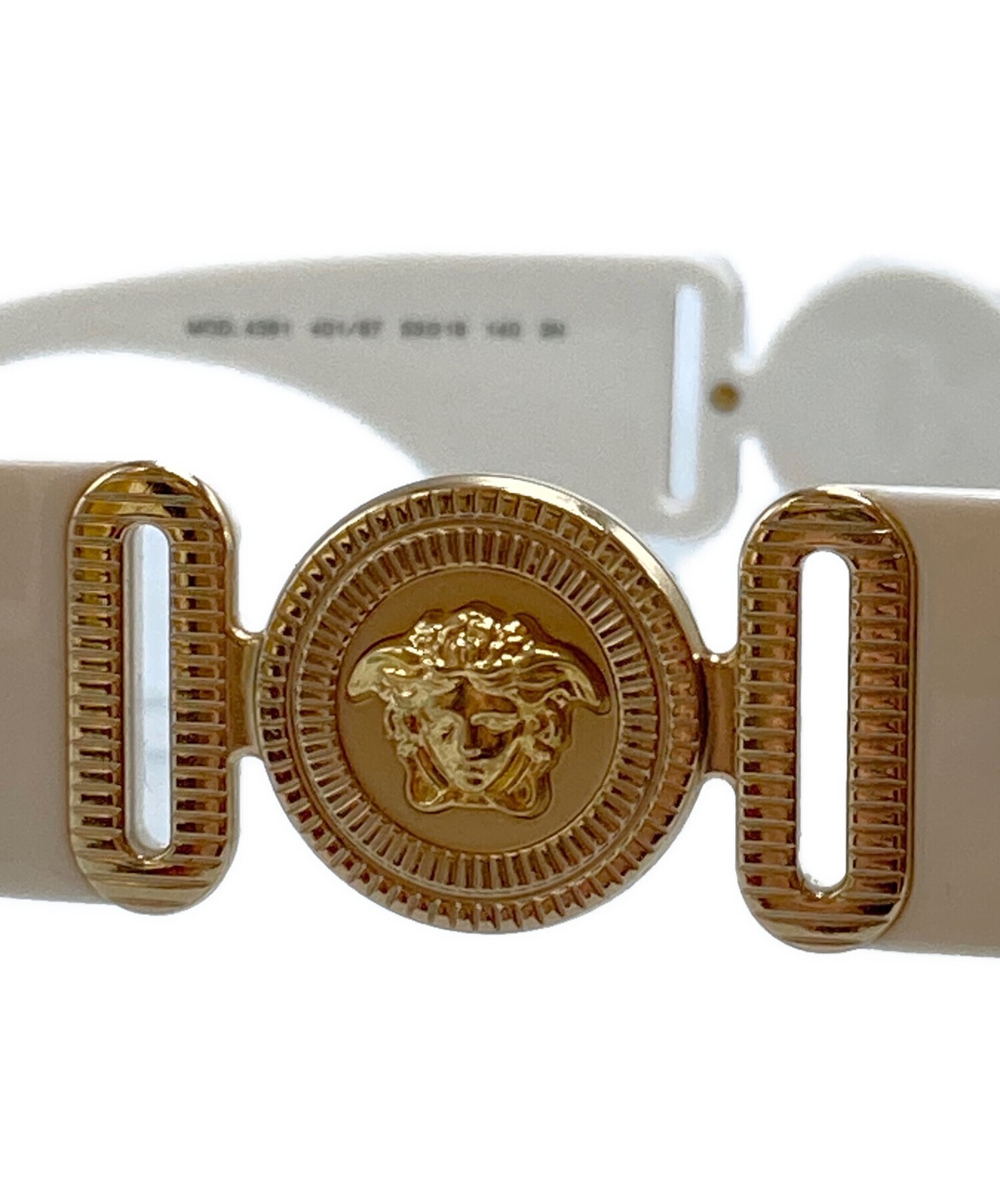 VERSACE Medusa Biggie Sunglasses 53-18-140 White Used - Minor Scratches, Case... thumbnail 7