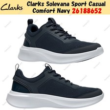 Clarks Solevana Sport Casual Comfort Navy 26188652