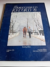The Thoroughbred Record Magazine Horse Racing Jan  4 1984