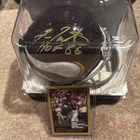 Minnesota Vikings Signed Mini Helmet With Coa