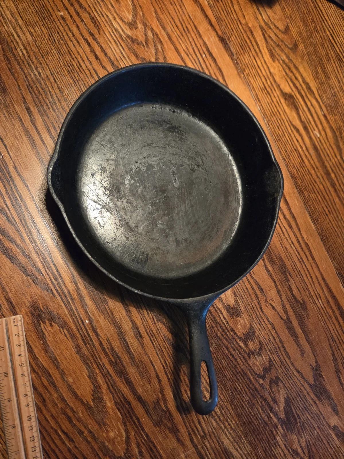 Vtg Wagner Ware Sidney Unsigned 10 1/2 Inch #8 Cast Iron Skillet Nice Condition