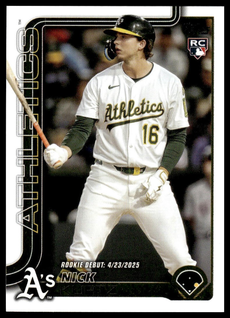 2025 Topps Update #US197 Nick Kurtz