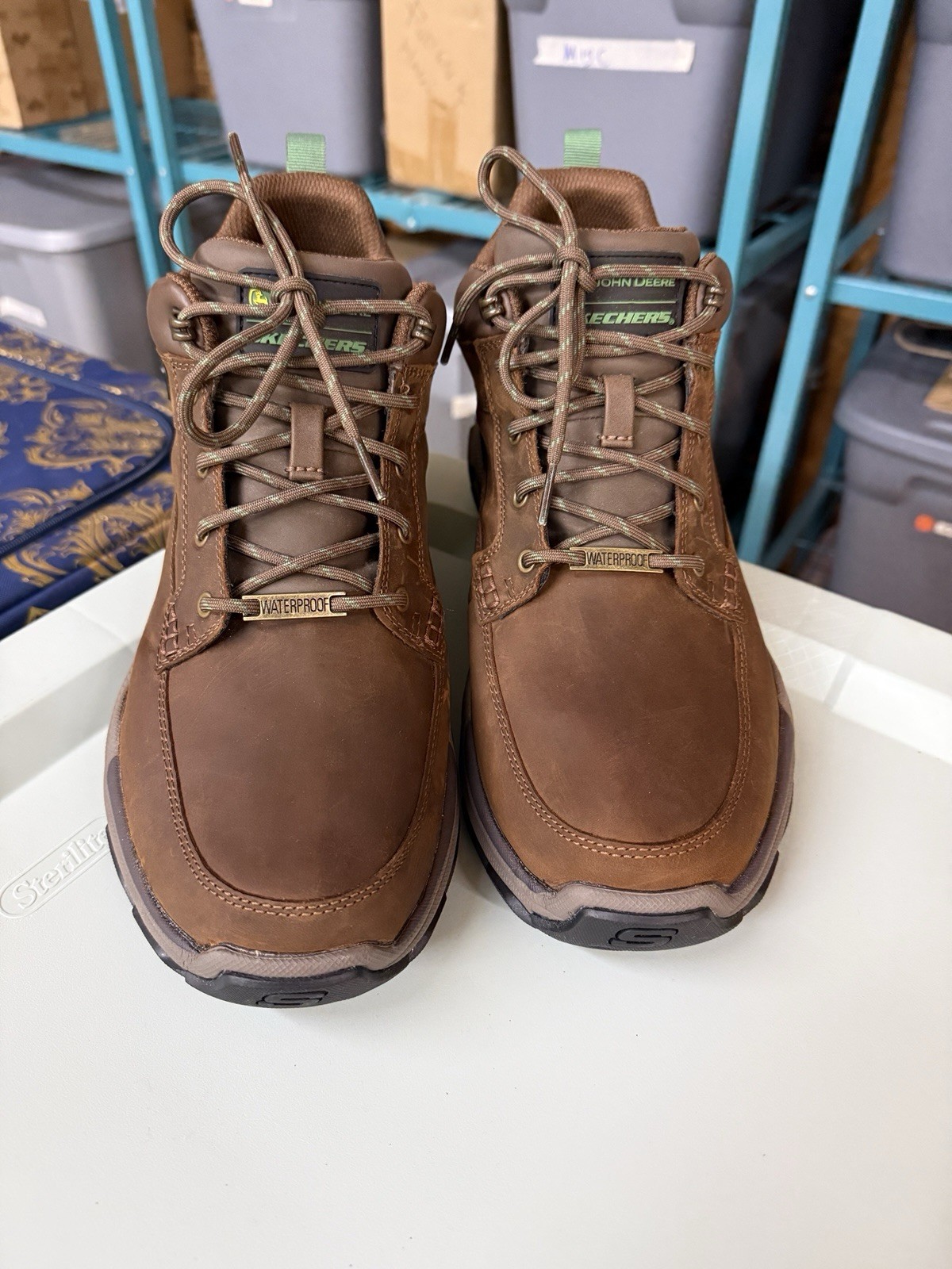 's Skechers X John Deere Respected Landin Work Boot, 256003w