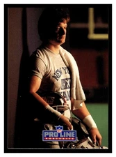 Doug Riesenberg #58 1991 Pro Line Portraits New York Giants