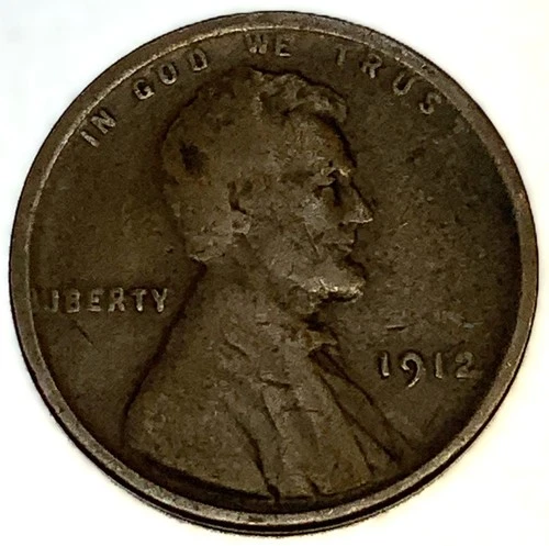1912 P Lincoln Wheat Cent Penny Good Condition "Actual Coin Pictured" -1902