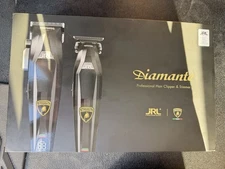 JRL Professional X Lamborghini Diamante Cordless Clipper & Trimmer Combo - Black