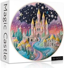Magic Castle 1000 Pc Jigsaw Puzzle, Brand New-Sealed Box