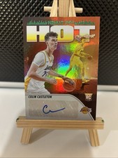 2023-24 Panini NBA Hoops - Hot Signatures Rookies Colin Castleton #HSR-CC Lakers