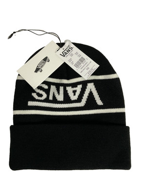 Vans Vault x Aries Unisex Adult Black Logo Beanie Hat One Size Made in USA