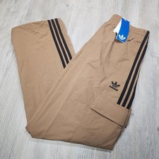 Adidas Originals 3S Cargo Pants Cardboard Brown Mens Sizes M, L, 2XL New JY1392