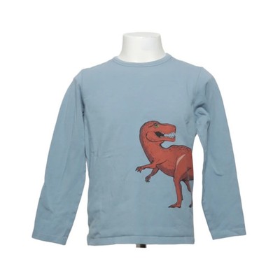 The Striped Cat, Langarmshirt, Größe: 122/128, Blau/Mehrfarbig #aDz