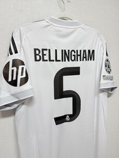 Adidas Real Madrid 25-26 Home Jersey Football Kit NWT (JJ1931) #5 Bellingham