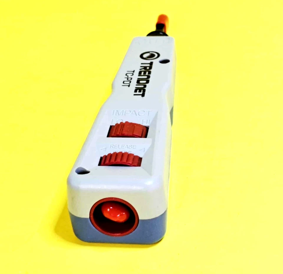 ⚡TRENDNET TC-PDT PRO IMPACT PUNCH DOWN TOOL WITH 110  AND KRONE BLADE REVERSIBLE - Image 2 of 4