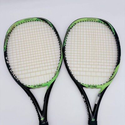 ヨネックス イーゾーン100 G2 2本セット 2017 EZONE100 Yonex Ezone 100 G2 2017 Rakets Set of 2, 4 1/4, No Cracks