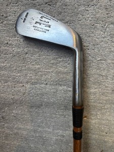 Nice! Tom Stewart William Small restored Mid-iron hickory shaft golf club