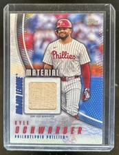 2025 Topps Kyle Schwarber Major League Material Relics Bat #MLM2-KS