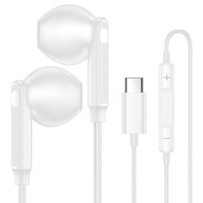 USB C Headphones Wired Earbuds for iPhone 17 Air 17e 16e 16 Pro Max 15 Pro