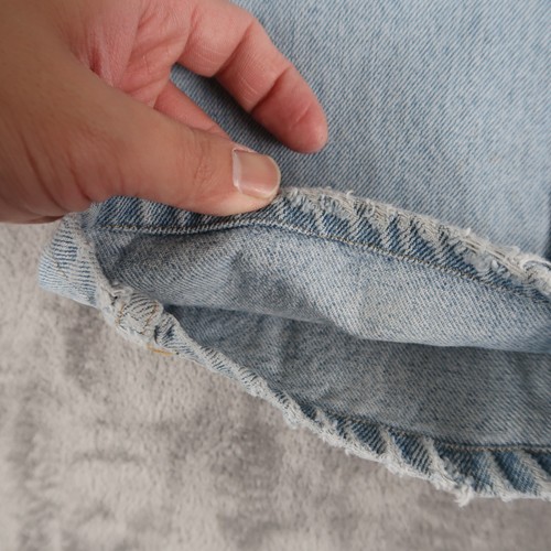 Vintage 90s Mens Levis 505 34x30 (32x28) Red Tab Denim Jeans Straight USA Made - Picture 15 of 19