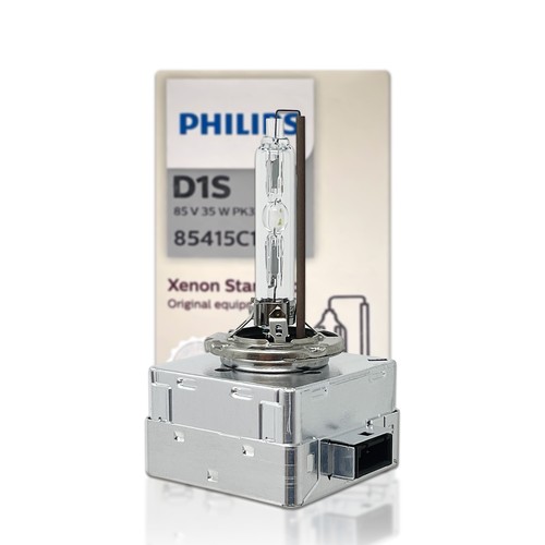Philips OEM D1S HID Xenon Headlight Bulb 85415C1 4200K COA Euro Version 1-Pack - Picture 1 of 9