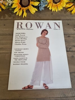 ROWAN Strickbuch Magazin 15 Rowan Yarns Kaffe Fassett Claudia Peake Vintage